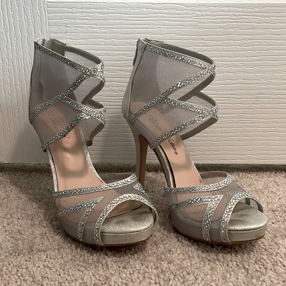 Sparkly heels, only worn once for prom
